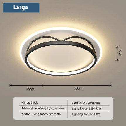 Suspension LED design industriel formes carrée et ronde — LZ4P9XQ