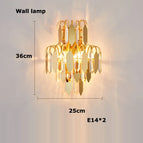 Lampe murale / Quincaillerie en argent / Lumière blanche