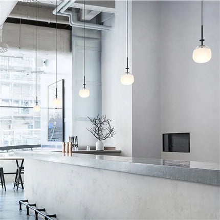 Suspension en verre Tempo pour restaurant et hôtel — LZ4X9T2