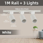 3PCS White Sets / No GU10 Bulb / CHINA