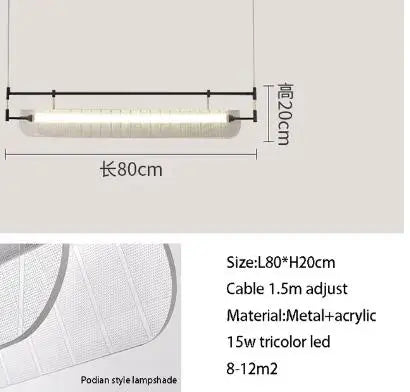 Suspension rétro en verre pour décoration intérieure moderne — LZ4X9T2