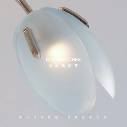 Suspension scandinave minimaliste en verre pour intérieur élégant — LZ4T9XQ