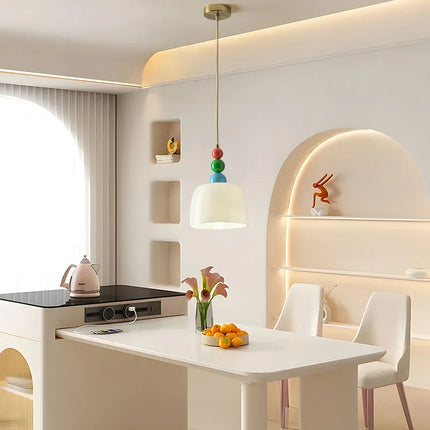 Lustre suspension en verre pour décoration nordique élégante — LZ4X9M