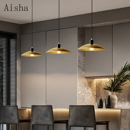 Suspension nordique en laiton pour décoration de luxe — LZ4X9T1