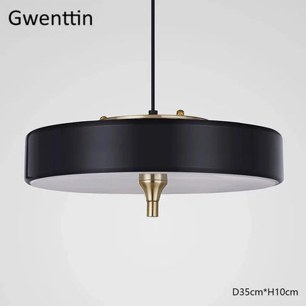 Suspension ronde LED style nordique pour décoration moderne — LZ4X9P