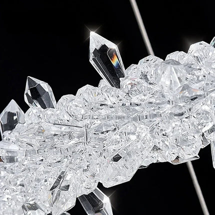 Lustre moderne en cristal pour décoration intérieure élégante — LZ4X9J