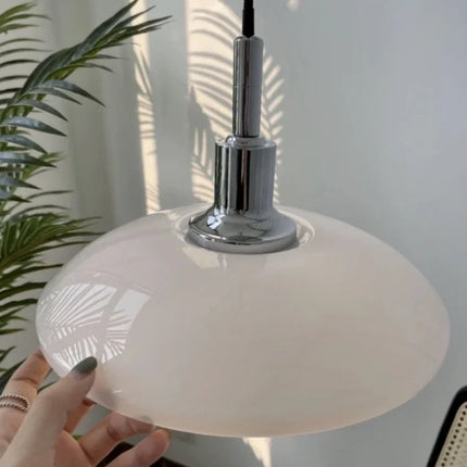 suspension design danois abat-jour en verre lumineux décoratif