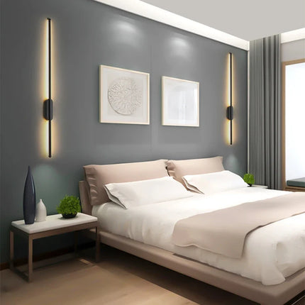 Applique murale LED finition or noir élégante — LZ4X9P2
