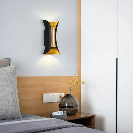 Applique murale LED étanche en aluminium pour extérieur moderne — LZ4X9P2