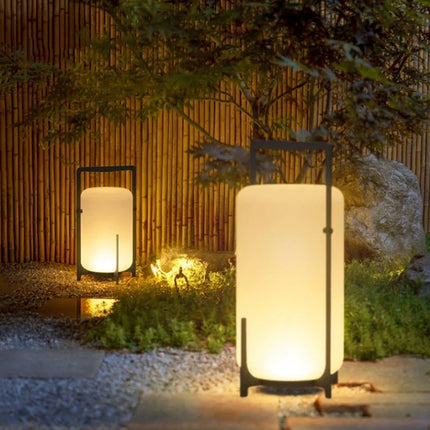 Lampadaire solaire en acrylique pour intérieur et extérieur moderne — LZ4X9P