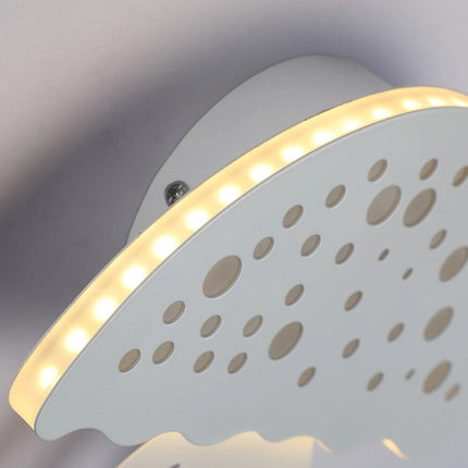 Applique murale LED blanche en forme de méduse — LZ4FJ9K