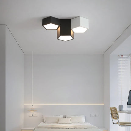 Lustre moderne à lumière géométrique simple — LZ4D7Q9