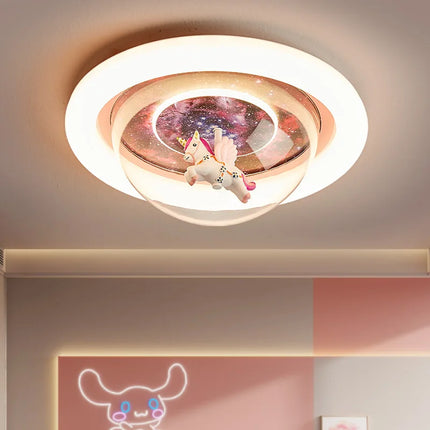 Plafonnier licorne décoratif pour chambre d’enfant — LZ4X9JQ