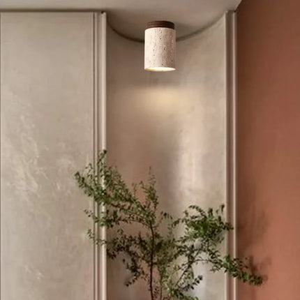 Plafonnier minimaliste en pierre pour ambiance apaisante — LZ4X9T2
