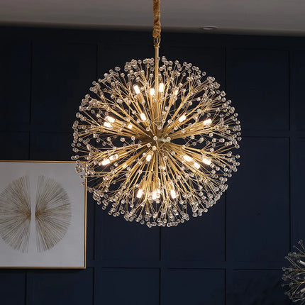 Lustre moderne en cristal pour décoration intérieure lumineuse — LZ4X9P2Q