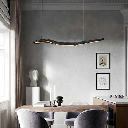 Lustre LED suspension style wabi-sabi nordique pour café et restaurant — LZ4X9T