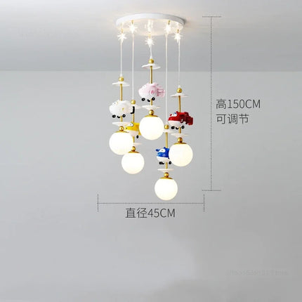 Suspension LED créative style nordique pour chambre enfant — LZ7X9B
