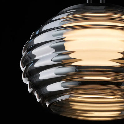 Lampe de chevet suspension LED en verre au design moderne — LZ4X9P
