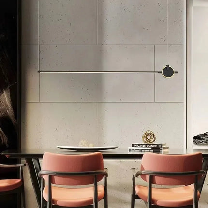 Lustre minimaliste en acrylique pour bureau et espace de travail — LZ4G7XQ