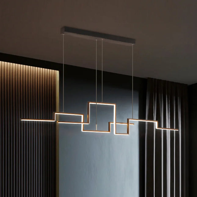 Suspension LED moderne réglable au design minimaliste pour intérieur — LZ4M9Q2