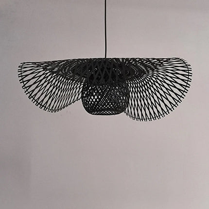 Suspension créative en bambou pour éclairage intérieur moderne — LZ4P9XQ
