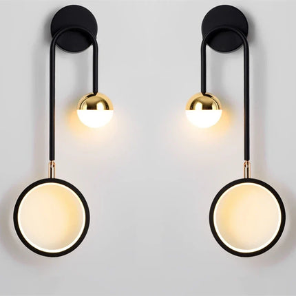 Applique murale LED rotative au design nordique luxueux — LZ4X9T2