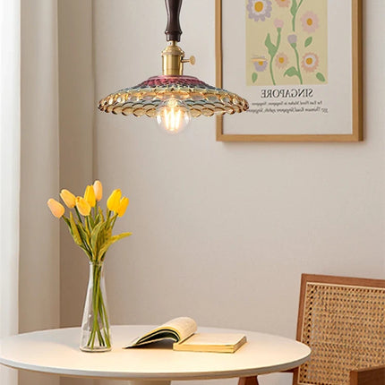 suspension moderne en laiton et verre pour intérieur