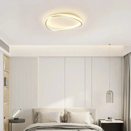 plafonnier triangle nordique moderne éclairage décoratif pour intérieur