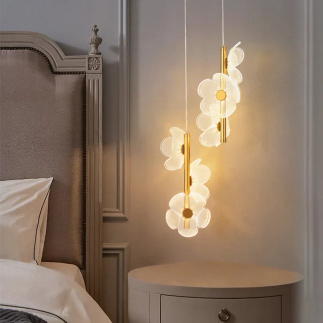 Lampe de chevet design en forme de fleur originale — LZ4X9P