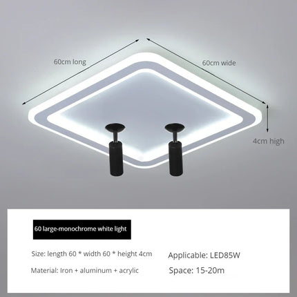 plafonnier led moderne design pour intérieur éclairage surface