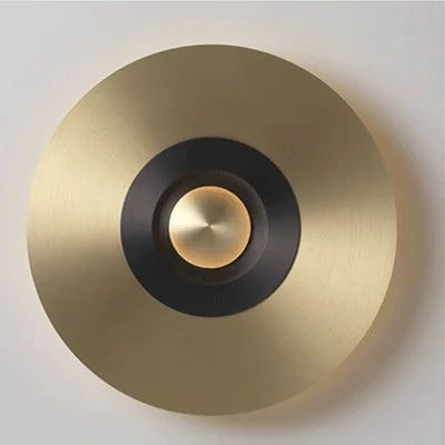 Applique murale sculptée en cuivre avec éclairage LED Sisle — LZ4X9T