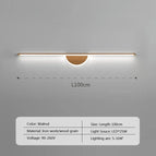 LWL128 100cm Noyer / Blanc froid
