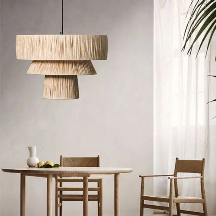 Suspension en verre Nordique Lafite design artisanal pour salon et salle à manger — LZ4X9M