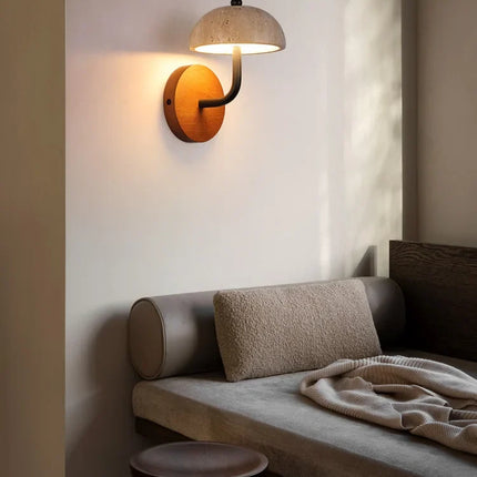 Lampe de table en pierre naturelle pour ambiance chaleureuse — LZ7XQ2