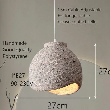 Lustre suspension style wabi sabi nordique pour bar et restaurant — LZ4P9XQ