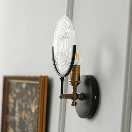 Applique murale rétro en verre pour éclairage contemporain — LZ4T9XQ