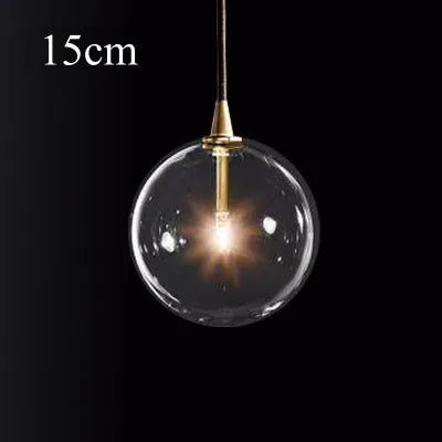 Suspension en verre au design moderne pour décoration intérieure — LZ7F9Q