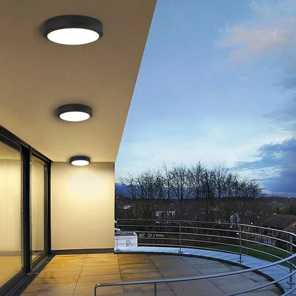 Plafonnier LED étanche avec détecteur de mouvement pour extérieur — LZ4QJ9