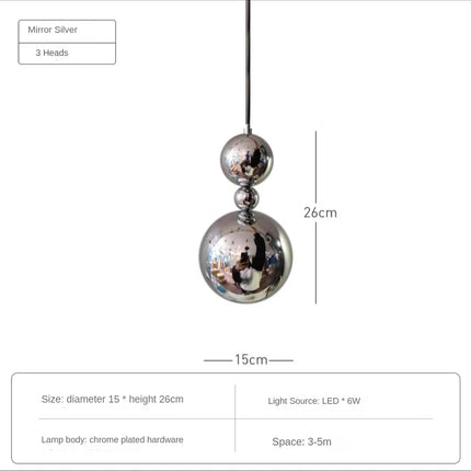 Lustre LED grand style Bauhaus pour décoration intérieure — LZ4N7Q2
