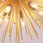 Plafond Argent 75cm / Lumière chaude