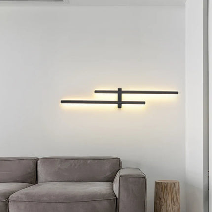 Applique murale LED en aluminium style art déco minimaliste — LZ4M7XQ