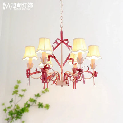 Lustre suspendu pour enfants avec nœud décoratif — LZ4X9P2Q