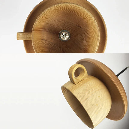 Suspension bois créative pour salle à manger et cuisine — LZ4P9XQ