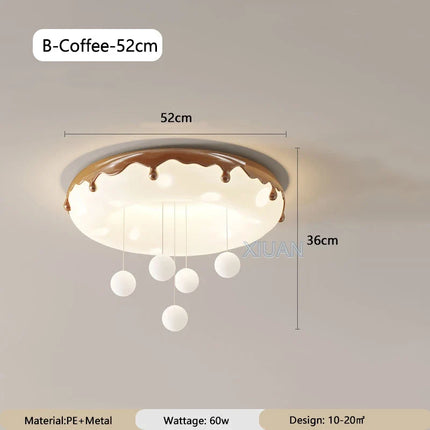 Lustre rond à bulles pour enfants avec protection des yeux — LZ4P9XQ