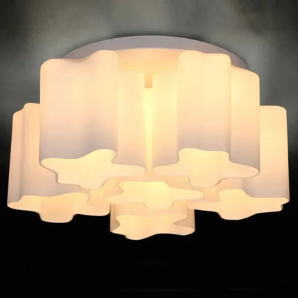 Plafonnier design minimaliste forme nuage pour intérieur — LZ4X9P2