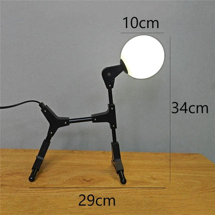 Lampadaire design créatif en fer pour décoration nordique moderne — LZ4P9XQ