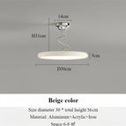 Couleur beige-D30cm / 3 couleurs