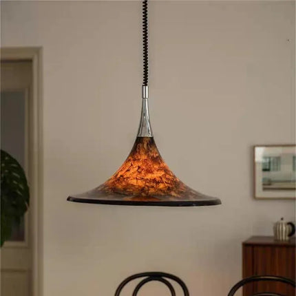 Lustre en lave style médiéval pour décoration intérieure moderne — LZ4X9P
