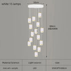 Lampes blanches 15 / Lumière chaude