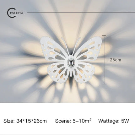 Applique murale LED nordique en fer pour intérieur élégant — LZ4X9P2